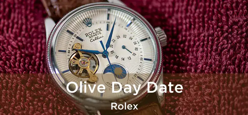  Olive Day Date Rolex